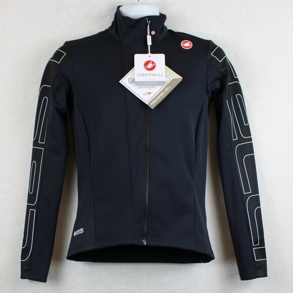New Castelli Transition Cycling Bike Zip Jacket (Women Small)